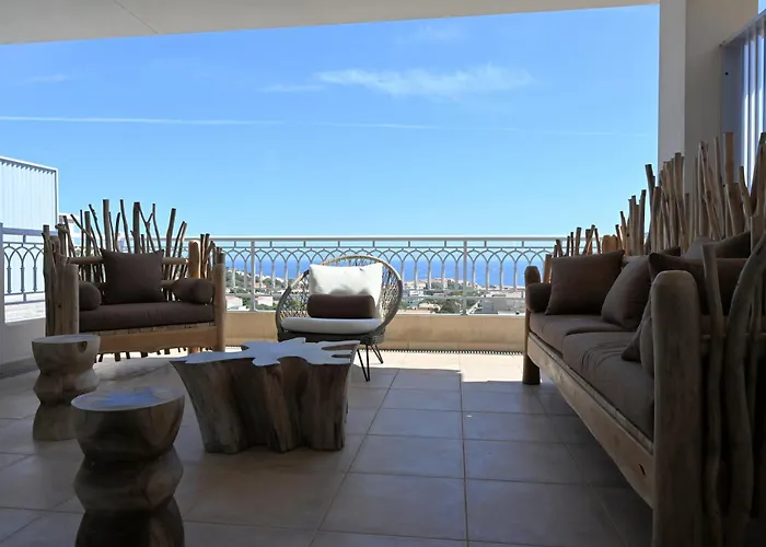 De Standing Ile-rousse - Grande Terrasse Vue Exceptionnelle Apartamento LʼÎle-Rousse