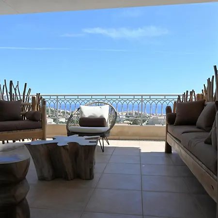 De Standing Ile-rousse - Grande Terrasse Vue Exceptionnelle Апартаменты Л'Иль-Рус